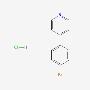 4-(4-Bromophenyl)pyridine;hydrochloride