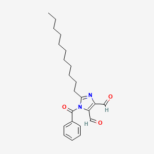 1-Benzoyl-2-undecyl-1H-imidazole-4,5-dicarbaldehyde