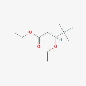 Ethyl 3-ethoxy-4,4-dimethylpentanoate