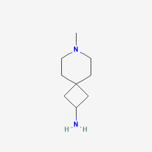 molecular formula C9H18N2 B1427777 2-Amino-7-methyl-7-azaspiro[3.5]nonane CAS No. 1160247-16-4