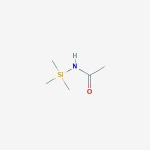 molecular formula C5H13NOSi B142778 N-(三甲基甲硅烷基)乙酰胺 CAS No. 13435-12-6