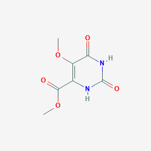 B1427782 Methyl 5-methoxy-2,6-dioxo-1,2,3,6-tetrahydropyrimidine-4-carboxylate CAS No. 923942-39-6