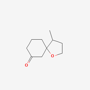 1-Oxaspiro[4.5]decan-7-one, 4-methyl-