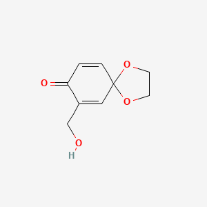 7-(Hydroxymethyl)-1,4-dioxaspiro[4.5]deca-6,9-dien-8-one