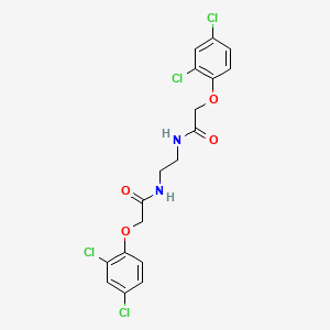 Acetamide, N,N'-1,2-ethanediylbis[2-(2,4-dichlorophenoxy)-