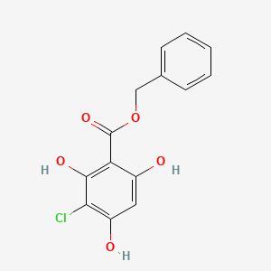 Benzyl 3-chloro-2,4,6-trihydroxybenzoate