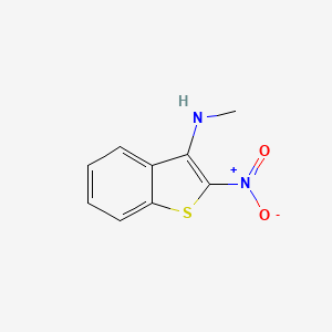 N-Methyl-2-nitro-1-benzothiophen-3-amine