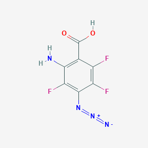 2-Amino-4-azido-3,5,6-trifluorobenzoic acid