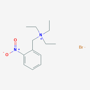 N,N-Diethyl-N-[(2-nitrophenyl)methyl]ethanaminium bromide