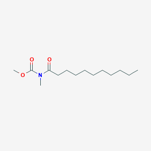 Methyl methyl(undecanoyl)carbamate