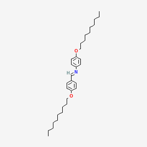 (E)-N,1-Bis[4-(decyloxy)phenyl]methanimine