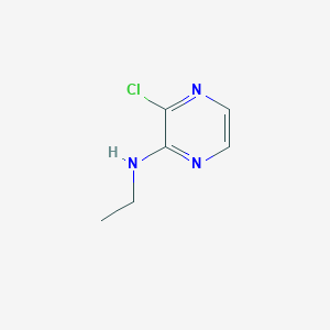 molecular formula C6H8ClN3 B1427822 3-氯-N-乙基吡嗪-2-胺 CAS No. 53265-30-8