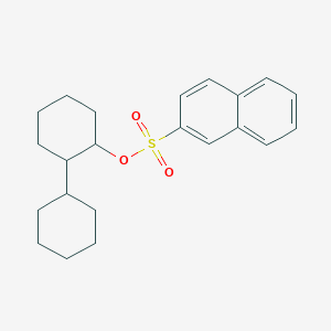 [1,1'-Bi(cyclohexane)]-2-yl naphthalene-2-sulfonate