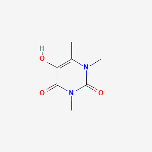 2,4(1H,3H)-Pyrimidinedione, 5-hydroxy-1,3,6-trimethyl-