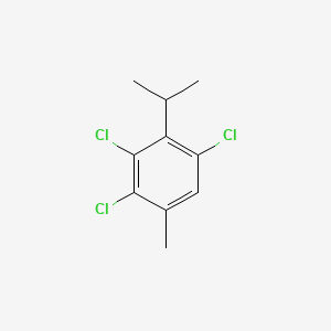 Benzene, 1,3,4-trichloro-5-methyl-2-(1-methylethyl)-