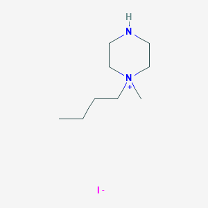 1-Butyl-1-methylpiperazin-1-ium iodide