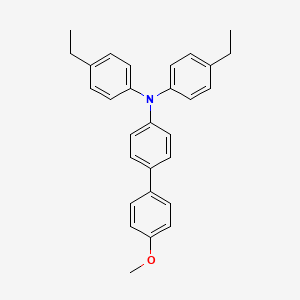 N,N-Bis(4-ethylphenyl)-4'-methoxy[1,1'-biphenyl]-4-amine