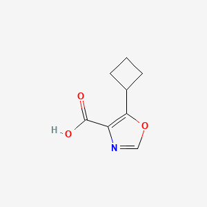 5-Cyclobutyl-1,3-oxazole-4-carboxylic acid