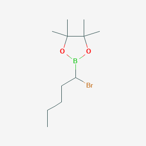 1,3,2-Dioxaborolane, 2-(1-bromopentyl)-4,4,5,5-tetramethyl-