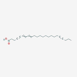 Tricosa-6,8-diene-4,19-diynoic acid