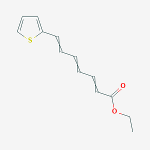 Ethyl 7-(thiophen-2-yl)hepta-2,4,6-trienoate