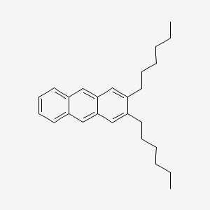 2,3-Dihexylanthracene