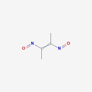 molecular formula C4H6N2O2 B14278694 2,3-Dinitrosobut-2-ene CAS No. 162931-65-9