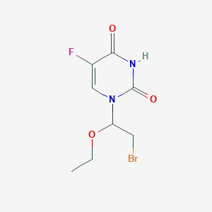 1-(2-Bromo-1-ethoxyethyl)-5-fluoropyrimidine-2,4(1H,3H)-dione