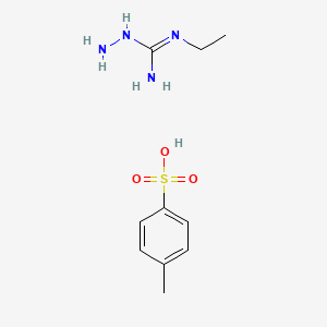 1-Amino-2-ethylguanidine;4-methylbenzenesulfonic acid