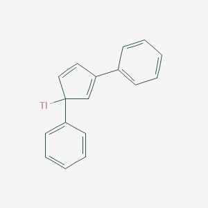 (1,3-Diphenylcyclopenta-2,4-dien-1-yl)-lambda~1~-thallane