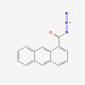 Anthracene-1-carbonyl azide