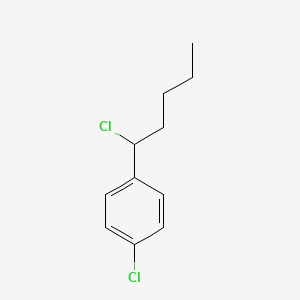 Benzene, 1-chloro-4-(1-chloropentyl)-