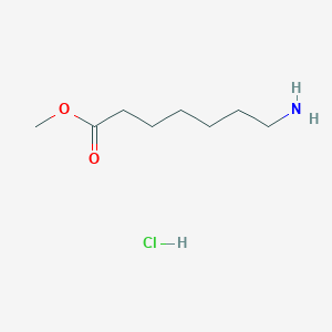 molecular formula C8H18ClNO2 B142789 7-氨基庚酸甲酯盐酸盐 CAS No. 17994-94-4
