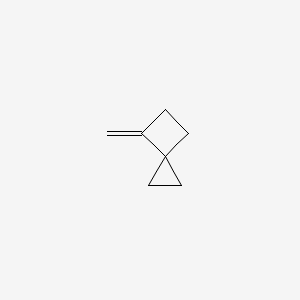 molecular formula C7H10 B14278929 Spiro[2.3]hexane, 4-methylene- CAS No. 137072-99-2