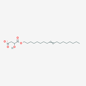 3-Hydroxy-4-[(octadec-9-en-1-yl)oxy]-4-oxobutanoate