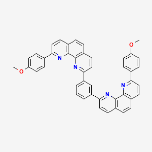 2,2'-(1,3-Phenylene)bis[9-(4-methoxyphenyl)-1,10-phenanthroline]