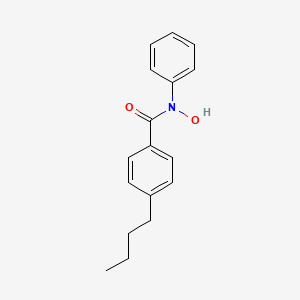 molecular formula C17H19NO2 B14279026 4-Butyl-N-hydroxy-N-phenylbenzamide CAS No. 132520-38-8