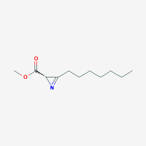 Methyl (2S)-3-heptyl-2H-azirene-2-carboxylate