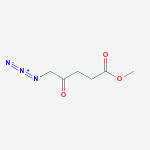 Pentanoic acid, 5-azido-4-oxo-, methyl ester