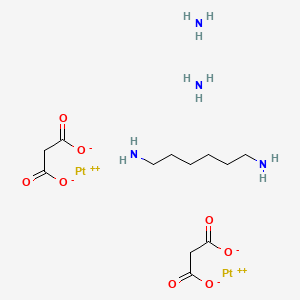 azane;hexane-1,6-diamine;platinum(2+);propanedioate