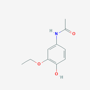 molecular formula C10H13NO3 B14279140 N-(3-Ethoxy-4-hydroxyphenyl)acetamide CAS No. 135325-75-6