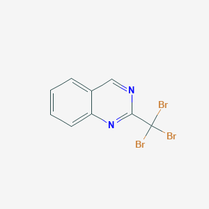 molecular formula C9H5Br3N2 B14279161 2-(Tribromomethyl)quinazoline CAS No. 130896-93-4