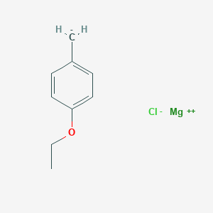 molecular formula C9H11ClMgO B142792 4-乙氧基苄基氯化镁 CAS No. 126508-26-7