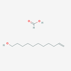 Formic acid;undec-10-en-1-ol