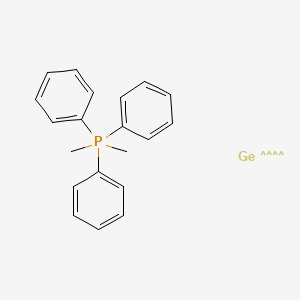 molecular formula C20H21GeP B14279232 CID 71339905 CAS No. 121545-53-7