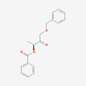 2-Butanone, 3-(benzoyloxy)-1-(phenylmethoxy)-, (3S)-