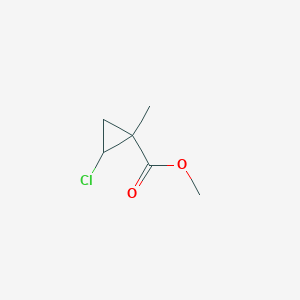 Methyl 2-chloro-1-methylcyclopropane-1-carboxylate