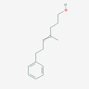 4-Methyl-7-phenylhept-4-en-1-ol