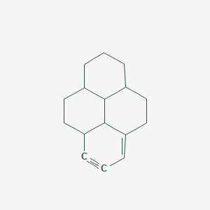 1,2-Didehydro-4,5,5a,6,7,8,8a,9,10,10a,10b,10c-dodecahydropyrene