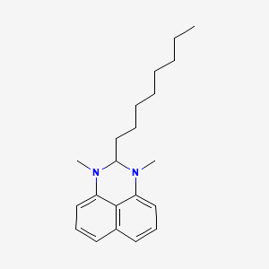 1,3-Dimethyl-2-octyl-2,3-dihydro-1H-perimidine